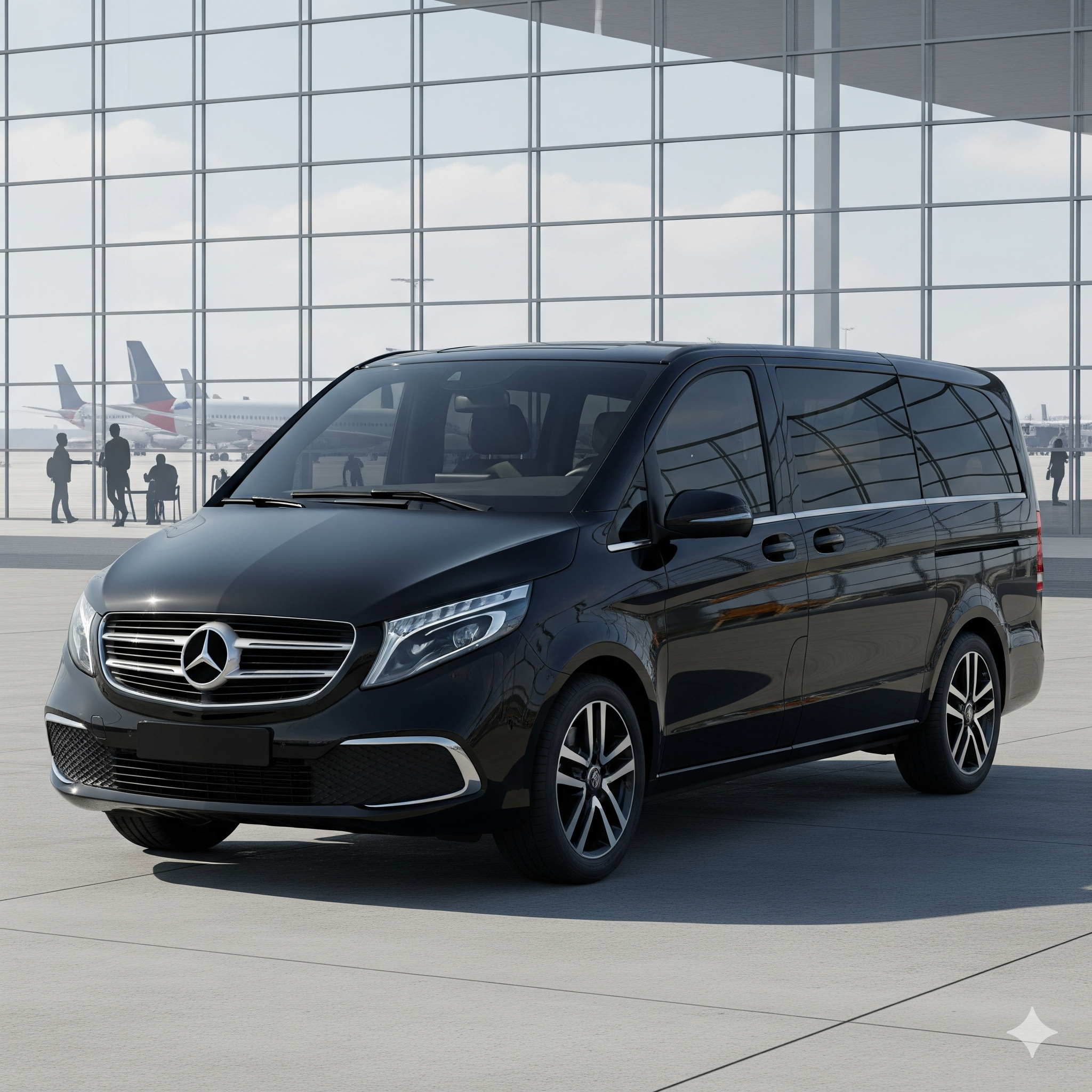 Premium Van (Mercedes V-Klasse schwarz)